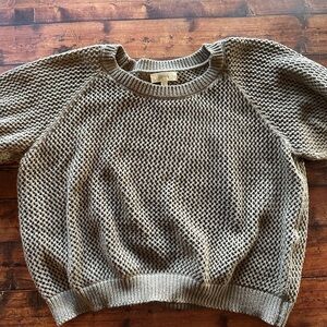 OZMA Lloyd shirt in tanguis cotton Large taupe